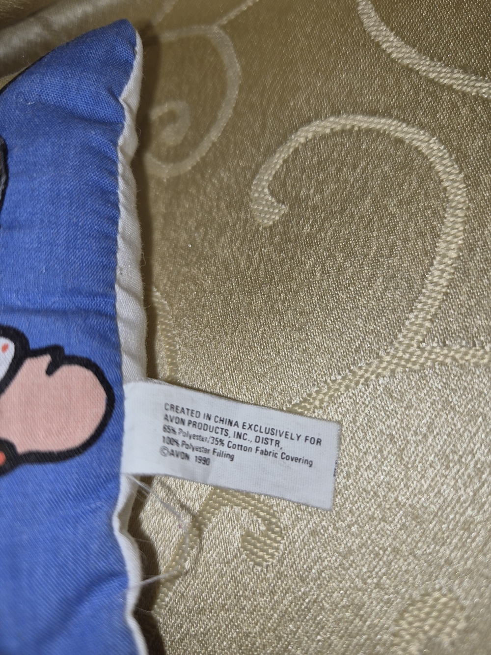 Blue Fairy Pillow Plush with Polka Dot Dress - Picture 4 of 5